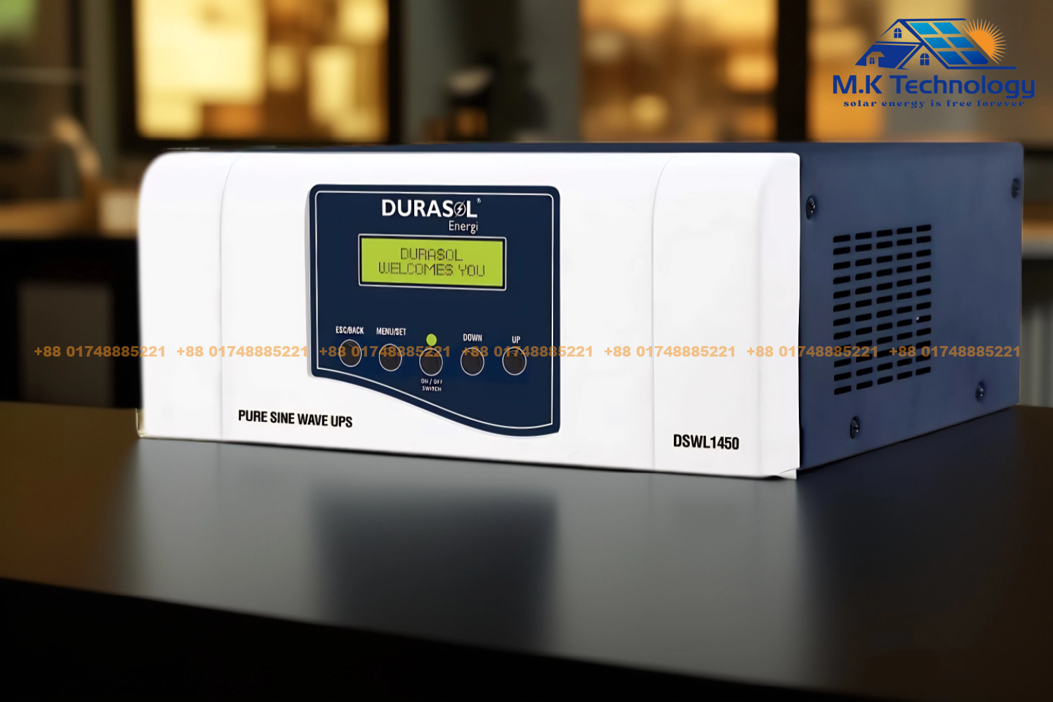 DURASOL-PURE-SINE-WAVE-UPS-DSWL-.png DURASOL 1000 900VA 12V PURE SINE WAVE UPS - Image 1